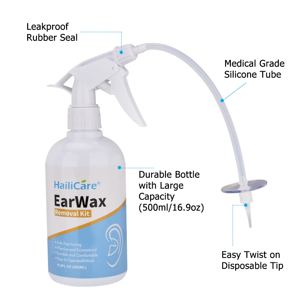 Инструменты для чистки ушных восков семейный набор для удаления ушных восков для полива ушей очиститель для взрослых детей забота о здоровье b0112