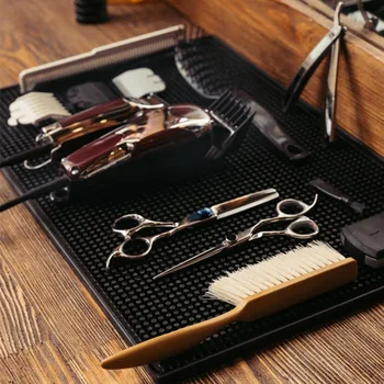 

Barber Accessories PP Non-Slip Pad Soft Anti-Skid Mat Cushion Hairdresser Tools for Barber Shop Hair Salon Hair Diffuser