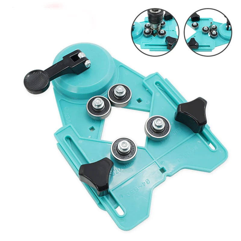

Adjustable masonry Drill Bit Set Ceramic Tile Glass Hole drill Guide Openings Locator ceramic cutter Construction tools C1514 e