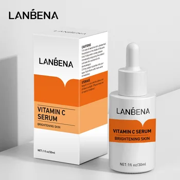 

100% Vitamin C + Hyaluronic Acid Face Serum essece Moisturizing Whitening Anti-aging wrinkle Remove Freckle Brightens Skin Tone