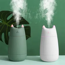 USB 200 мл мини Портативный увлажнитель воздуха Настольный диффузор освежитель воздуха, очиститель, аэрозольный распылитель диффузор с светодиодный солнечного света милые 40#125