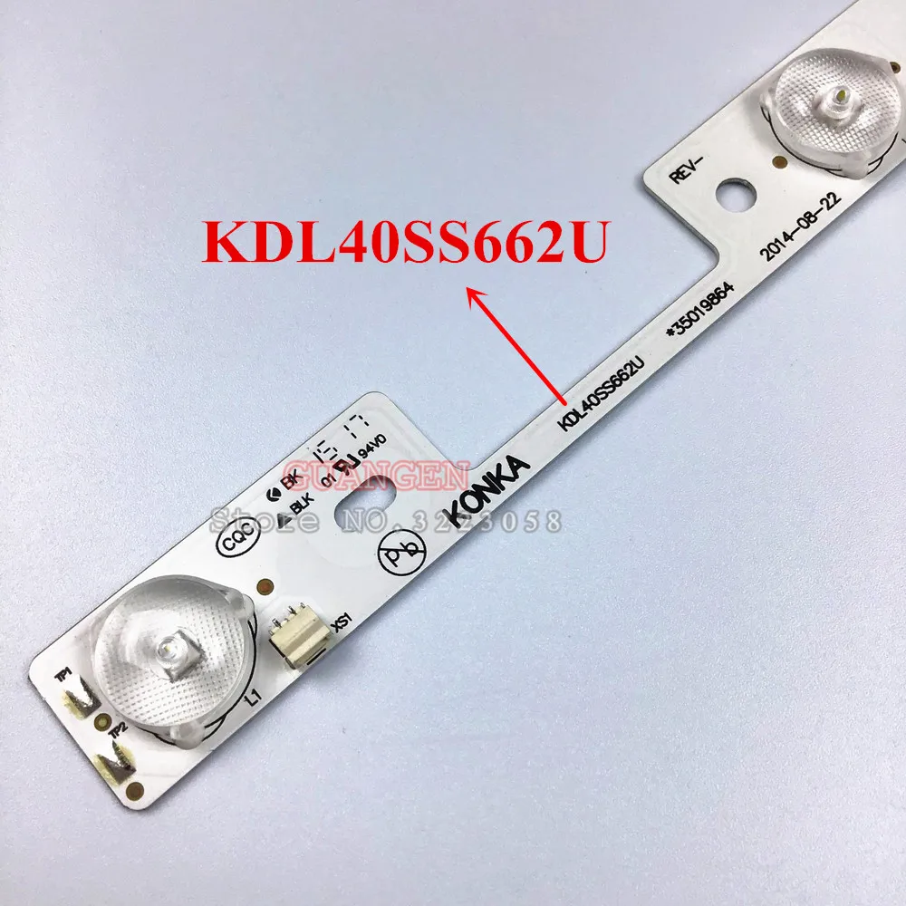 US $218.45 New 200Pcs4 LEDs6V LED Working Strips For TV KDL39SS662U 35018339 KDL40SS662U 35019864 327mm High Quality