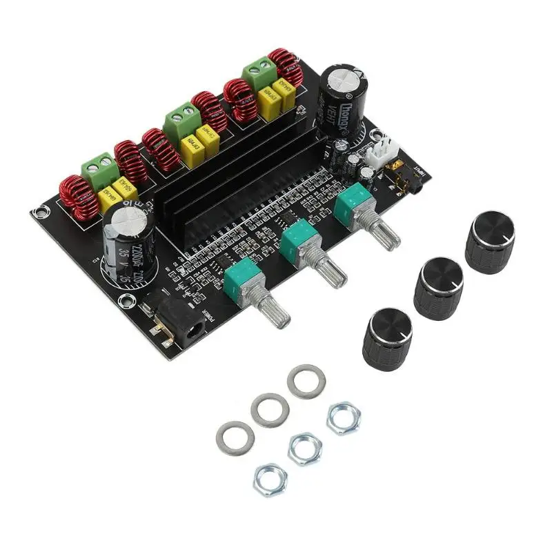 TPA3116D2 сабвуфер 80Wx2+ 100 Вт DC24V 14-100 кГц 2,1 канальный цифровой аудио усилитель плата канала усиленная версия