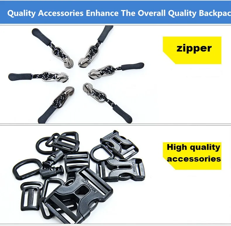 Creeper Professional Waterproof Rucksack External Frame Climbing Camping Hiking Backpack Mountaineering Outdoor Luggage Bag 60L