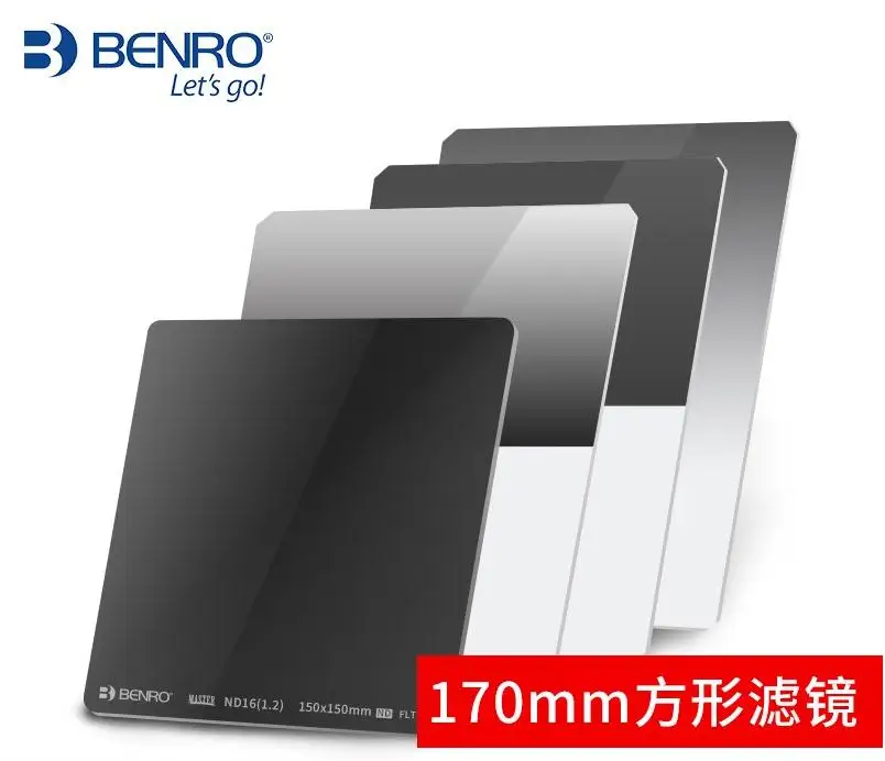 US $229.00 Benro 170mm Master HardEdge ReverseGraduated Neutral Density ND16 ND1000