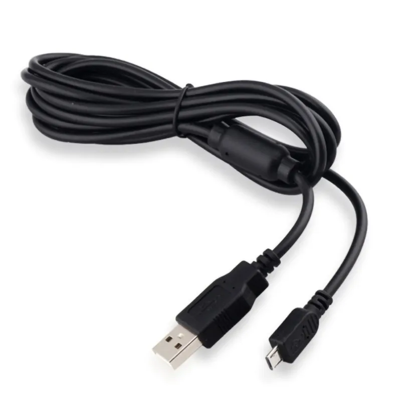 2 м высококачественный usb-кабель для зарядки PS4 SLIM& Pro контроллер usb кабель для передачи данных для PS4 хост и Handel с цветной коробкой