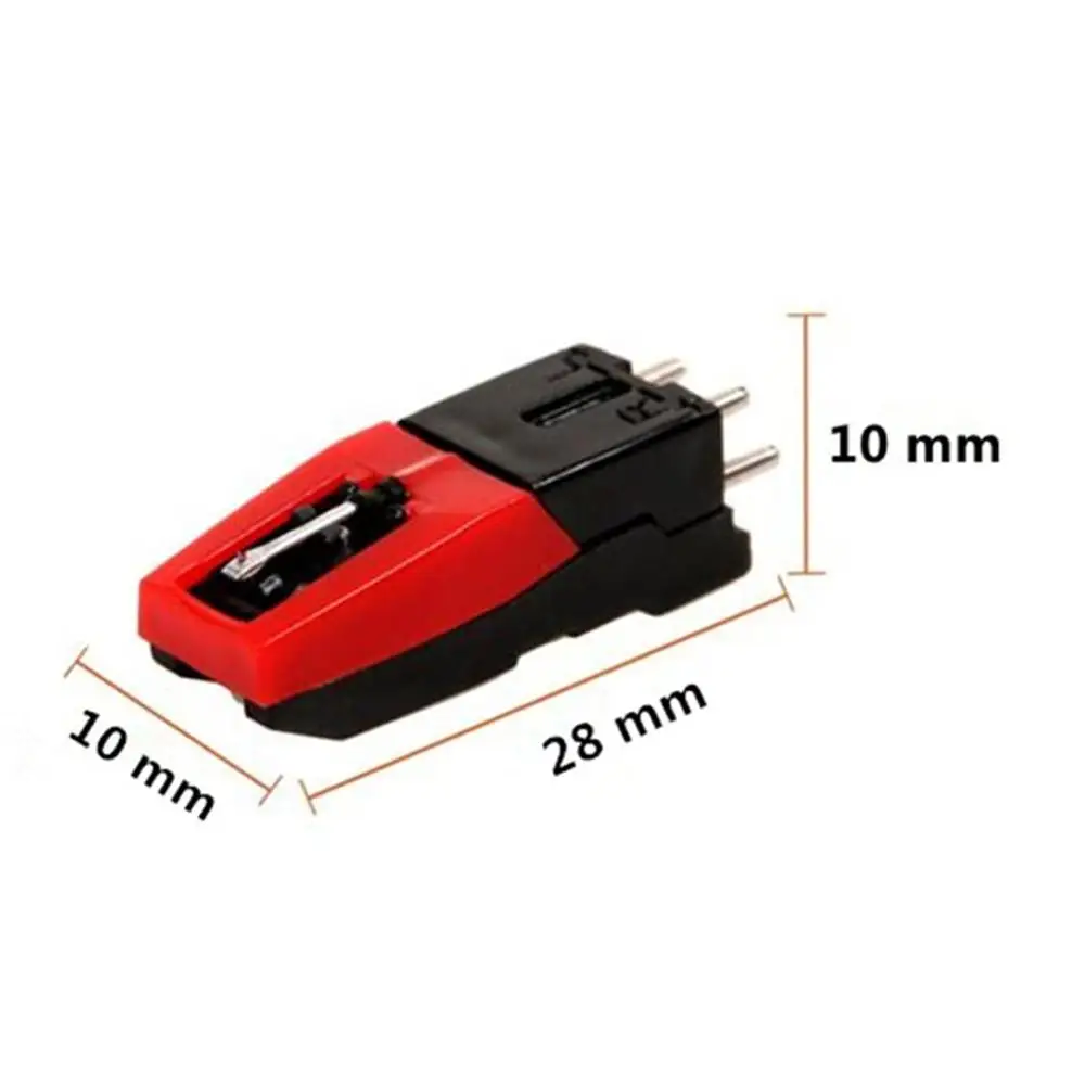 Turntable Phonograph Stylus Needle Gramophone Record Player Magnetic Cartridge Stylus Lp Vinyl Player Accessories 2 Pcs