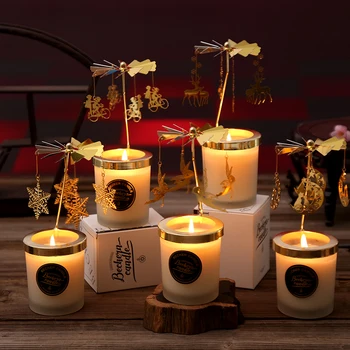 

Birthday Scented Candles Sleep Tangerine Candle Aromatherapy Romantic Smokeless Essential Oil Candle Bedroom Decor Gift DA60LZ