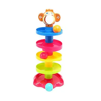 

1 Set Ball Drop Toys Cute Fashion Kids Learning Tower for Toddlers Kids Baby