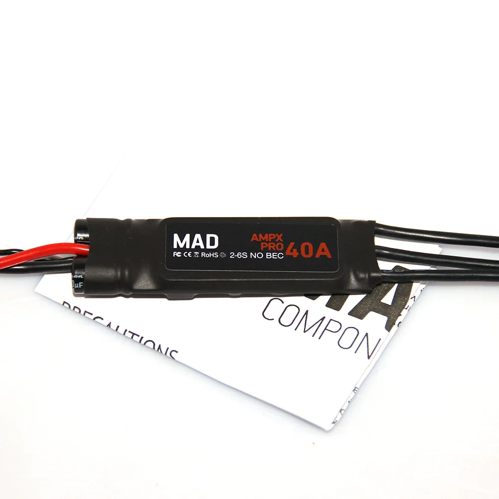 Квадрокоптер MAD AMPX ESC 40A Pro 2 6S w/o BEC Мультикоптер с функцией построения карты на