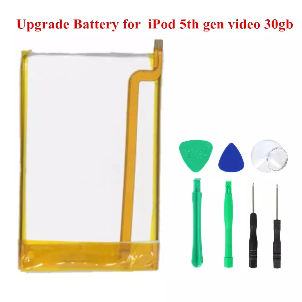 Nuova Batteria Di Aggiornamento Ssd Hd, 3000Mah Per Ipod 7Th Gen, 160Gb, 5Th Gen Video,30Gb,6Th Gen Classic,80Gb,120Gb, Sostituzione Bateria