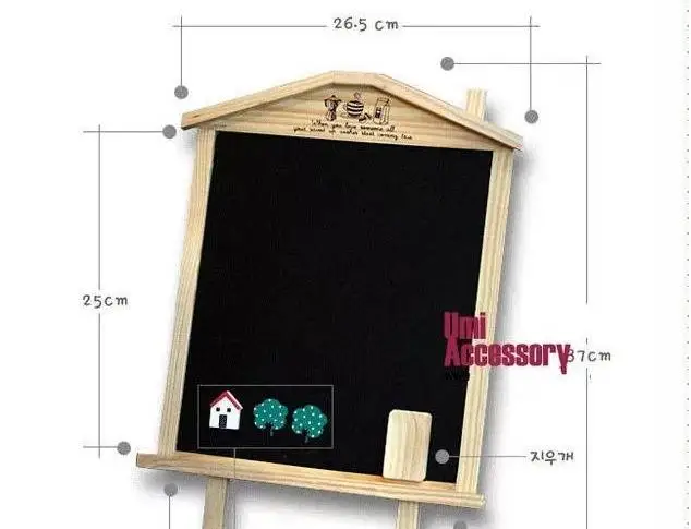 Бесплатная доставка Детская деревянная доска для дома магнитный планшет