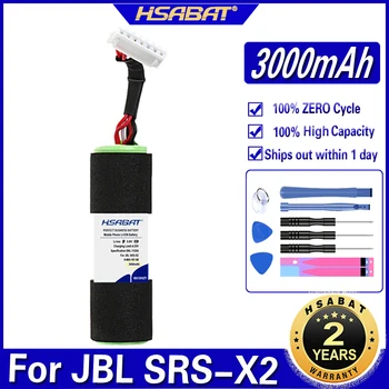 

HSABAT 9-885-197-08 SF-02 3000mAh Top Capacity Battery for JBL SRS-X2 SRS X2 SRSX2 Batteries