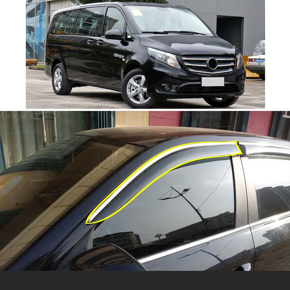 Автомобильная наклейка пластиковое оконное стекло ветрозащитный козырек защита