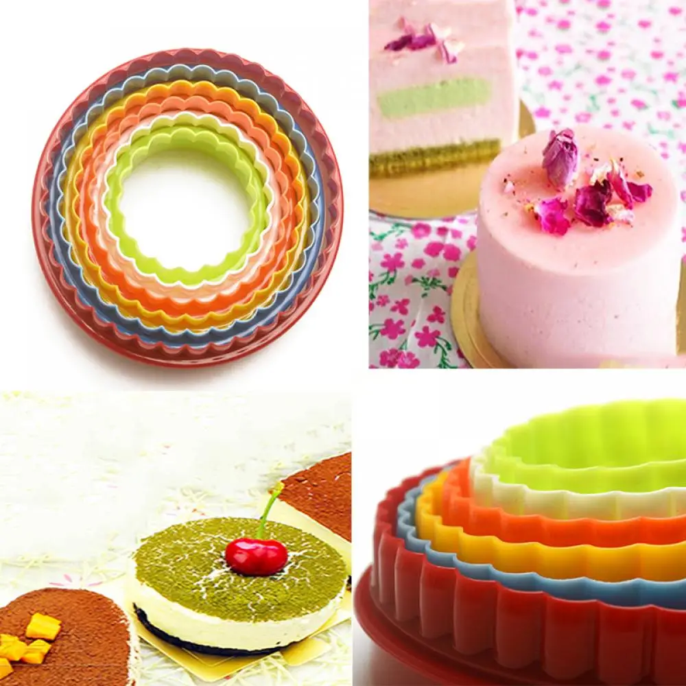 Печенье помадка украшения торта Sugarcraft плунжерный резак инструменты плесень набор Рождественская елка круг любовь сердце цветок форма