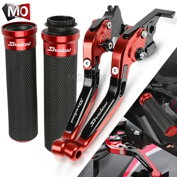 

For Honda VT 750S 750RS 750C Ace VT 750 S RS C Ace Motorcycle Accessories CNC Brake Clutch Levers Handlebar Hand Grips Set
