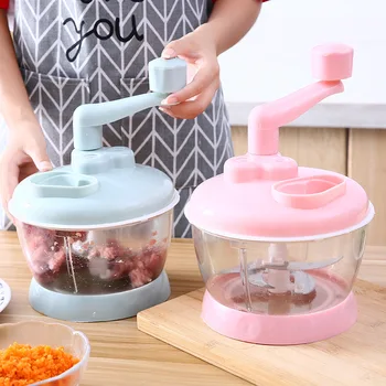 

New Material Manual Meat Grinder Kitchen Vegetable Cracker Household Dumpling Stuffing Meat Chopper Hand-Operated Meat Grinder