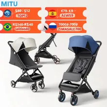 XIAOMI Mitu wózek dziecięcy składany 4 koła amortyzacja wysoki krajobraz samochód dla noworodka przenośny wózek podróżny