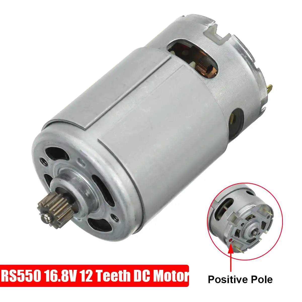 Details about   High Speed Torque Motor Replaces For Electric Drill RS550 Model 10.8/12/14.4V 