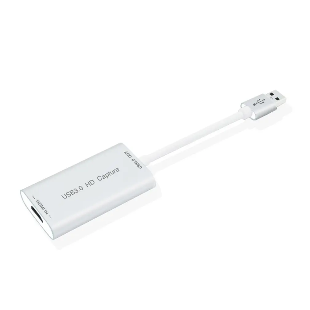

USB 3.0 HD High Speed Capture Dongle HDMI to USB 3.0 Adapter Converter Plug & Play HDMI Video Capture Device Dropshipping