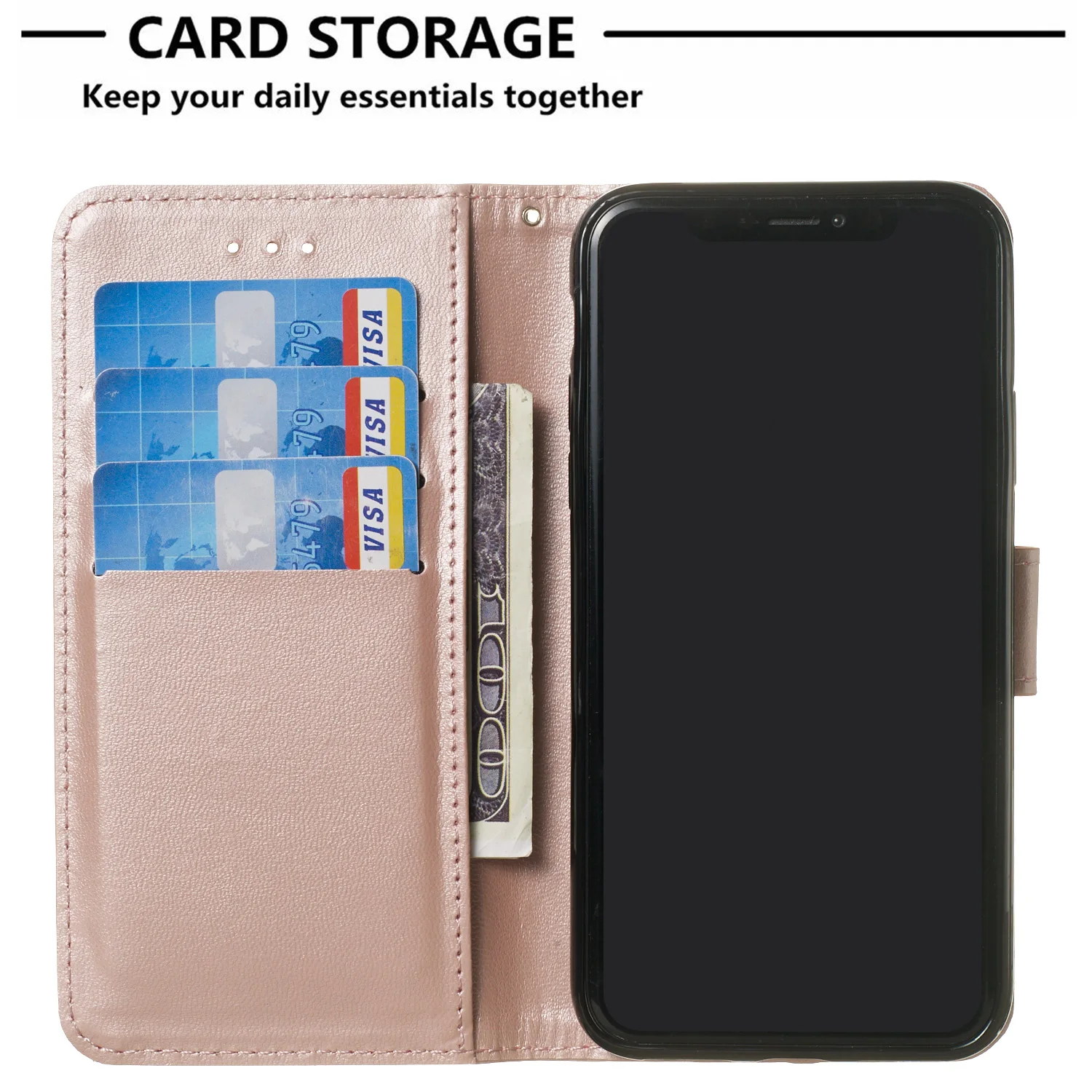 Роскошный кожаный флип чехол в стиле ретро со слоты для карт kickstand Apple iPhone 11 Pro 5s SE 6