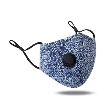 Masque en tissu lavable avec boucle respirante