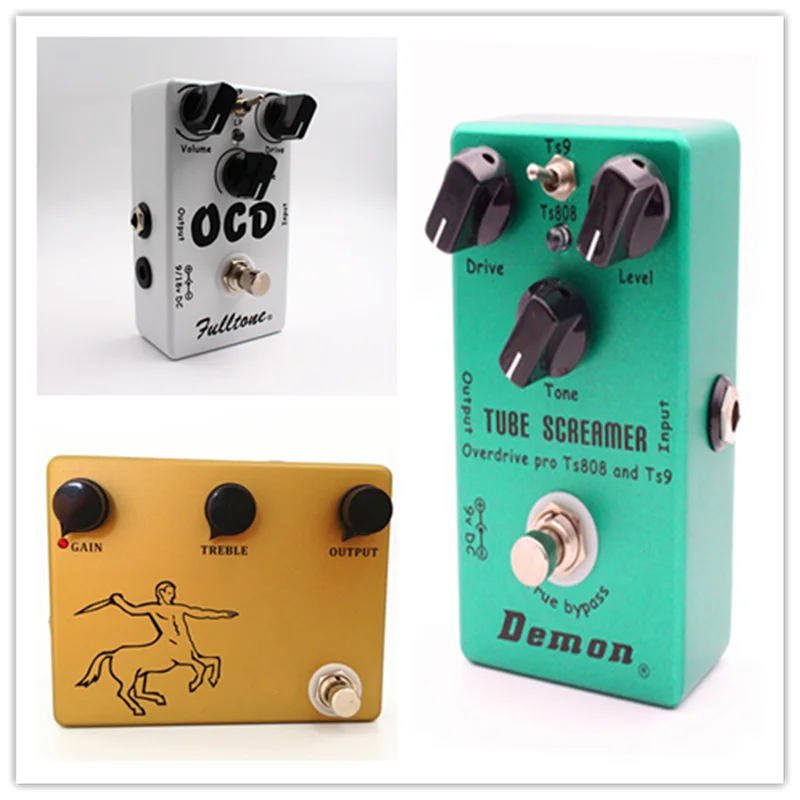 Педаль для гитары ra Tube Screamer ocd fulltone klon centaur электрогитара педаль овердрайва и
