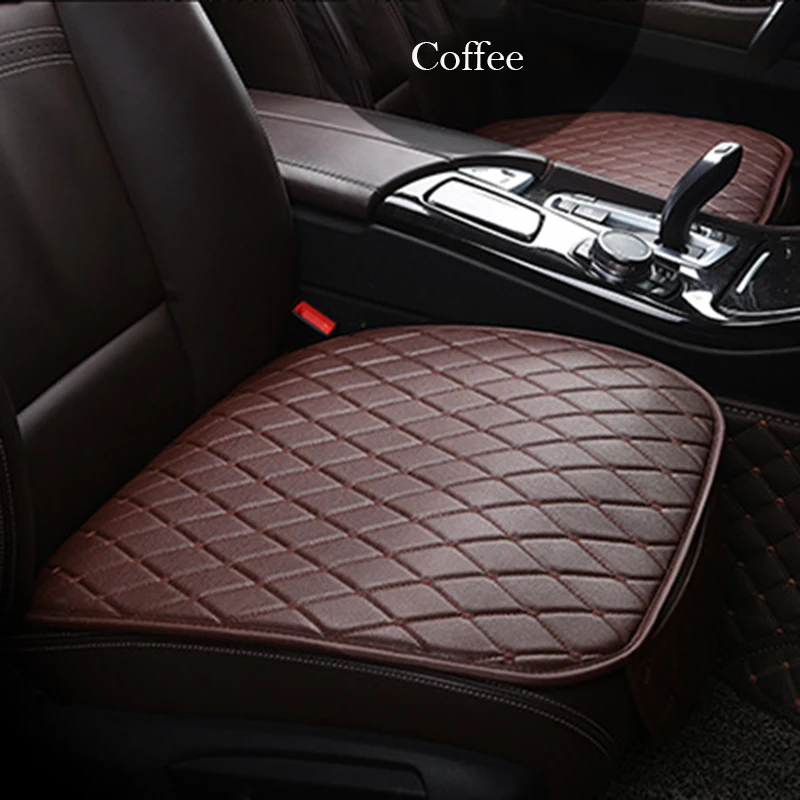coffee 1 piece Универсальная Наволочка на подушку автокресла для kia rio 3 ceed cerato picanto kia Soul Sportage spectra morning все модели автомобильных аксессуаров - Название цвета: coffee 1 piece