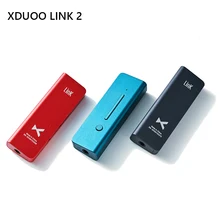 XDUOO Link2 ESS8118EC DSD256 HD HIFI Portable Decoding Headphone Amp Type C DAC Bass Boost with 150mW Amplifier