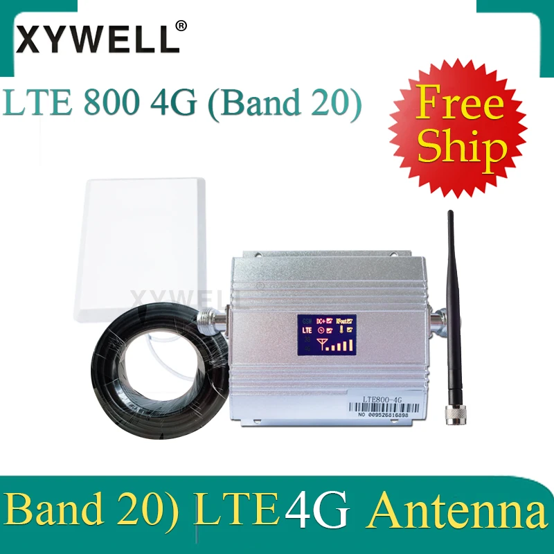 4g signal booster LTE 800mhz signal amplificateur gsm 4g antenna repeater  Band 20 Fast 4G Network 800mhz Mobile Signal Booster - AliExpress