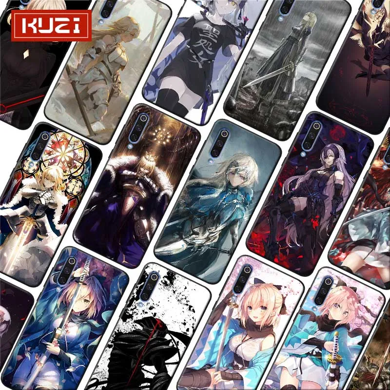 Мягкий силиконовый чехол для телефона Fate Anime xiaomi mi 10 pro 9 9t se 8 pocophone f1 mix 3 |