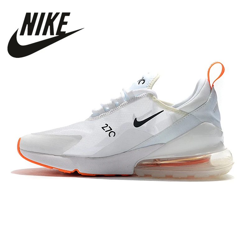 

NIKE AIR MAX 270 Mesh Version Men's Running Shoes Black Non-slip Wear-resisting Lightweight Sport Sneakers Size 40-45