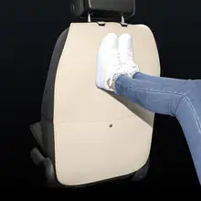 Полиуретановый кожаный чехол для сиденья автомобиля Защита на заднюю панель водонепроницаемые защитные чехлы для сидений коврик для маленьких собак из грязь стайлинга автомобилей