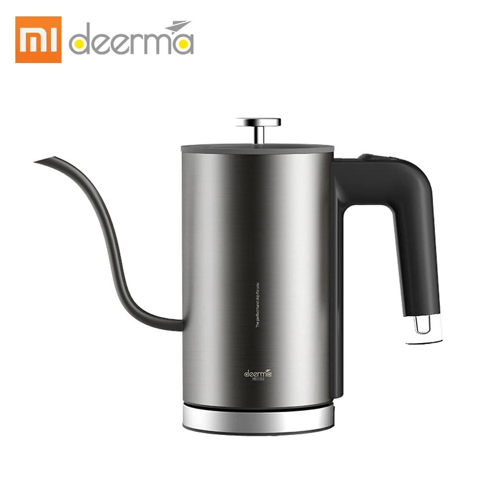 

Xiaomi Deerma Electric Kettle Tea Coffee Pot Smooth Water Control Strix Temperature Control System LED Heating Indicator 600ml