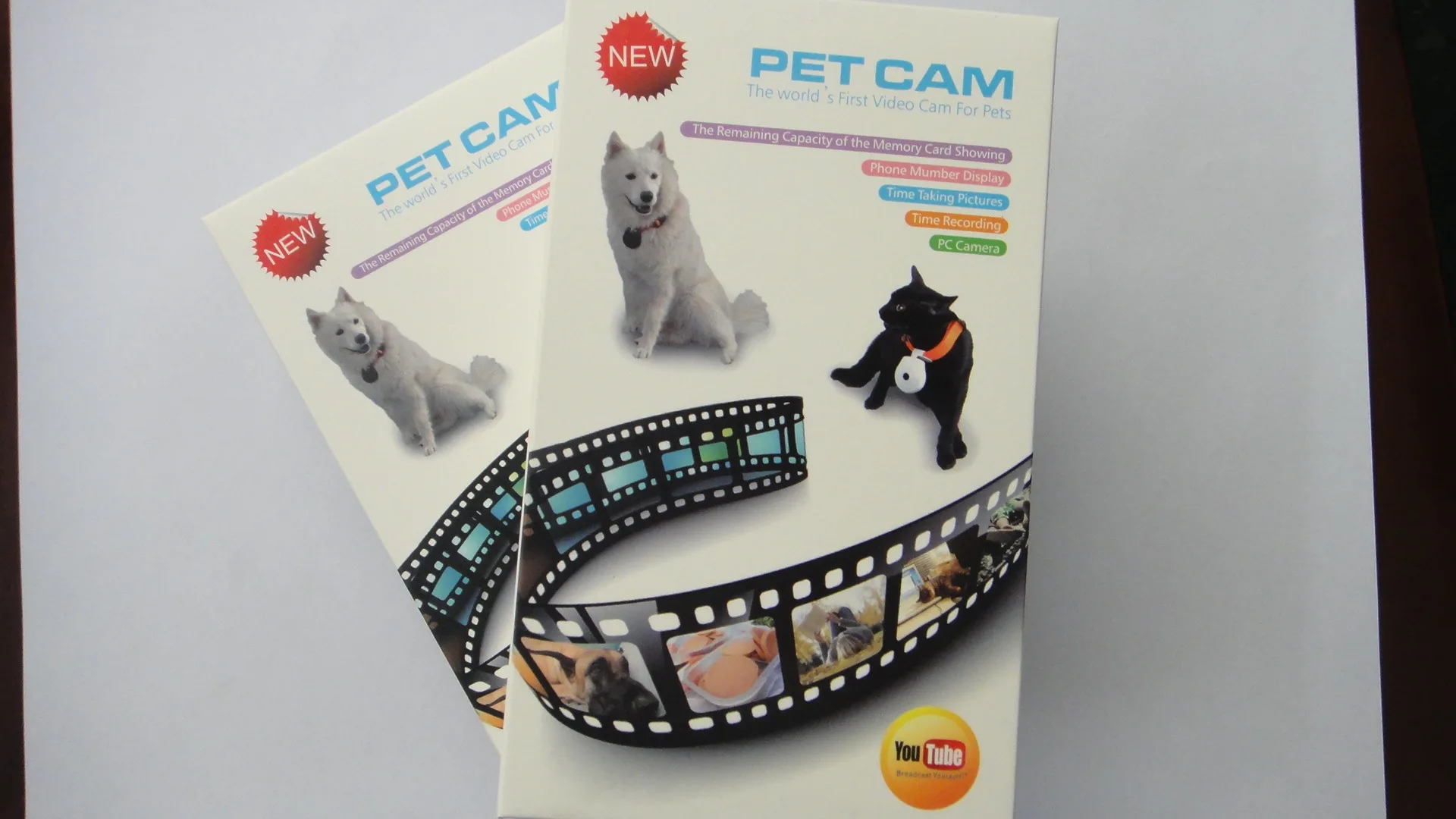 QQQPET DVR видеокамера для домашних животных черная полезная собака кошка щенок мини камера HD ошейник видеомагнитофон Монитор
