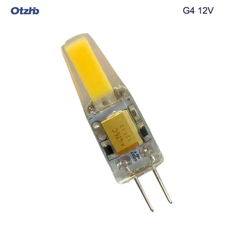 

5pcs Dimmable Mini G4 LED COB Lamp 5W Bulb AC DC12V 220V Candle Silicone Lights Replace 30W 40W Halogen for Chandelier Spotlight