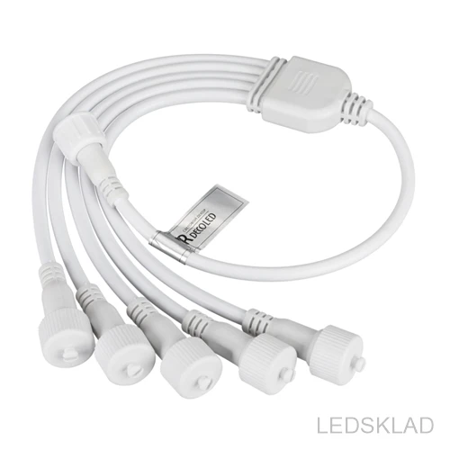 031805 Коннектор питания ARD-CLASSIC-SYNC-RGB White (230V 5 ports) (ARDCL Закрытый)-1шт. Arlight | Освещение