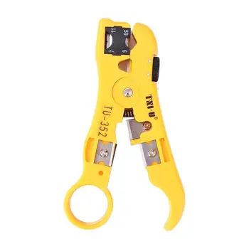 

Crimper Cable Cutter Multi-functional Wire Stripper Telecom Crimping Tool Cable Cutter Pliers Electrician Tool