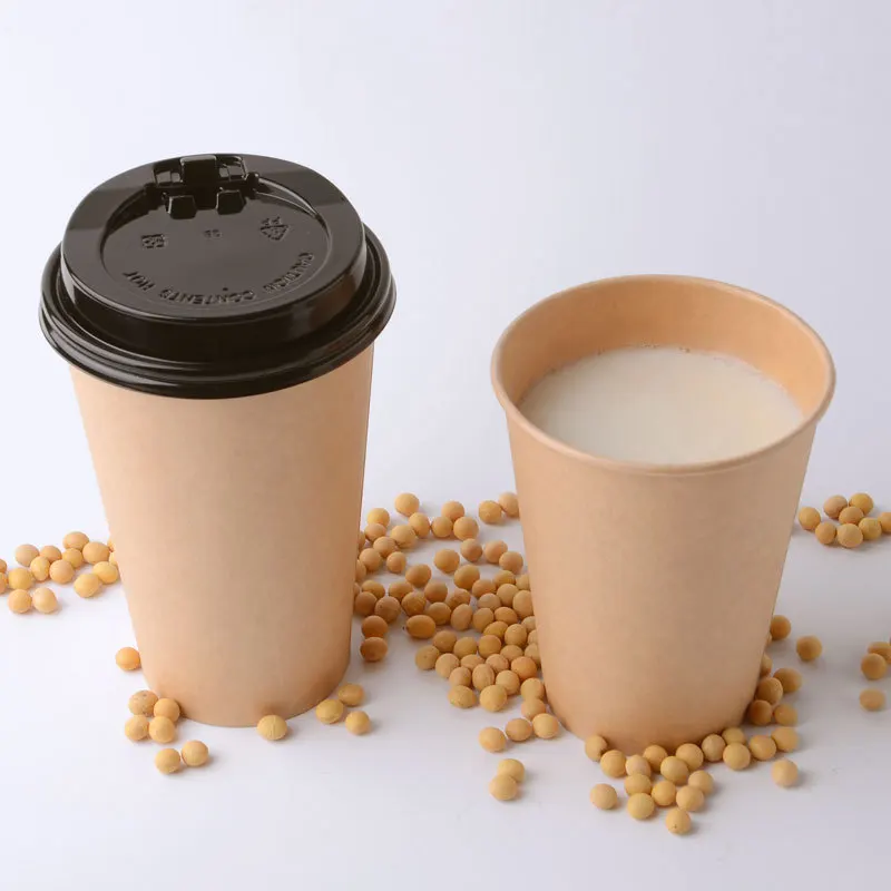 Disposable Paper Cups 2.5/4/7/8oz 100pcs/pack For Hot Drinking Party Supplies