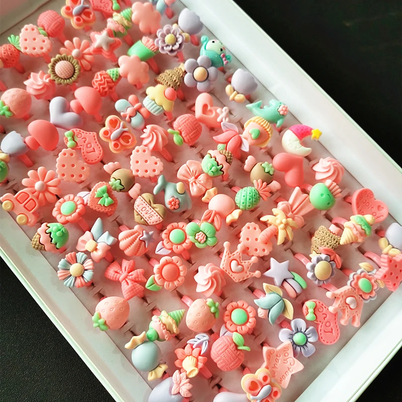 100 шт./партия, Детские Кольца для макарона