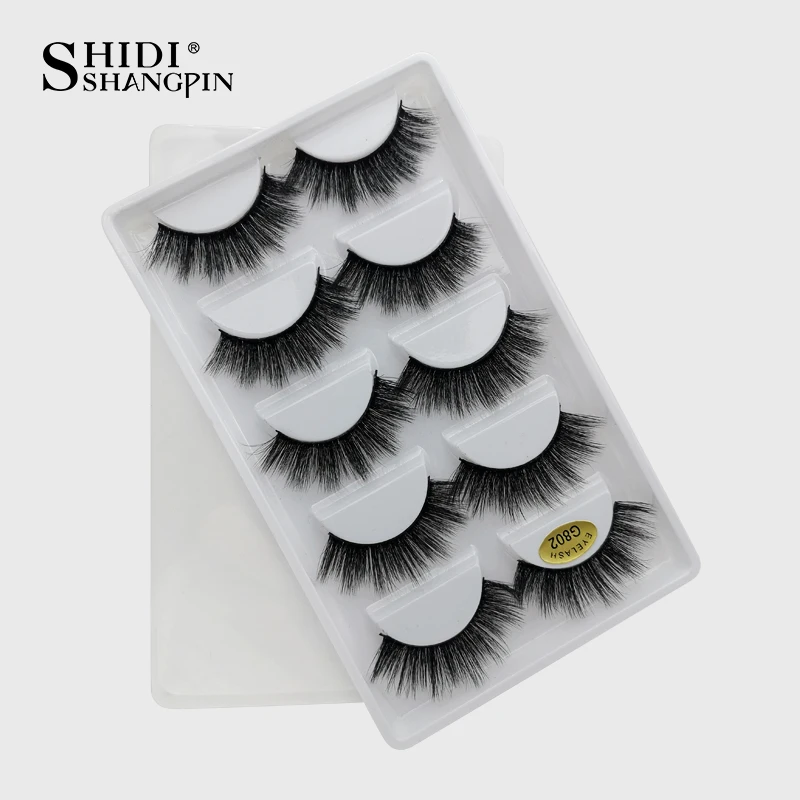 SHIDISHANGPIN Mink Lashes Wholsalse False Eyelashes 20/30/40/50 Pairs Mink faux cils cilios Eyelashes Natural Make Up lash Bulk SHIDISHANGPIN Mink Lashes Wholsalse False Eyelashes 20/30/40/50 Pairs Mink faux cils cilios Eyelashes Natural Make Up lash Bulk