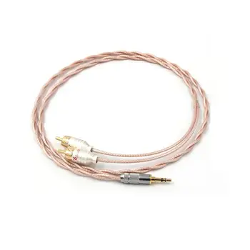 

Hifi 3.5mm Jack Aux to 2 RCA Male Audio Cable For Cayin N5 Iriver AK240 AK380 AK120II Amp Onkyo DP-X1