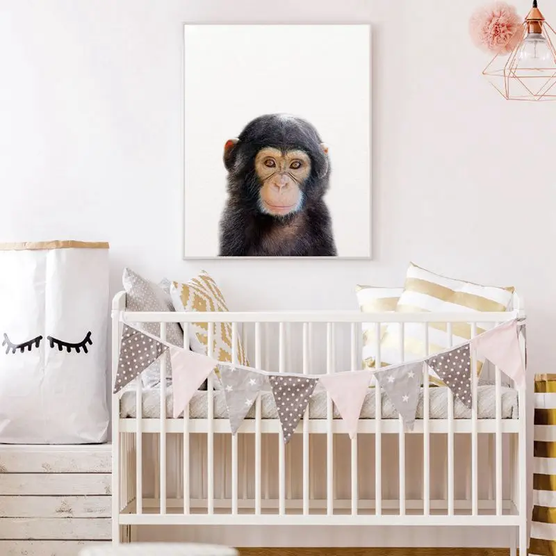 主图_Lion_Zebra_Elephant_Giraffe_Baby_Animals_Art_Print_Poster_Safari_Animals_Picture_Canvas_Painting_ (4)