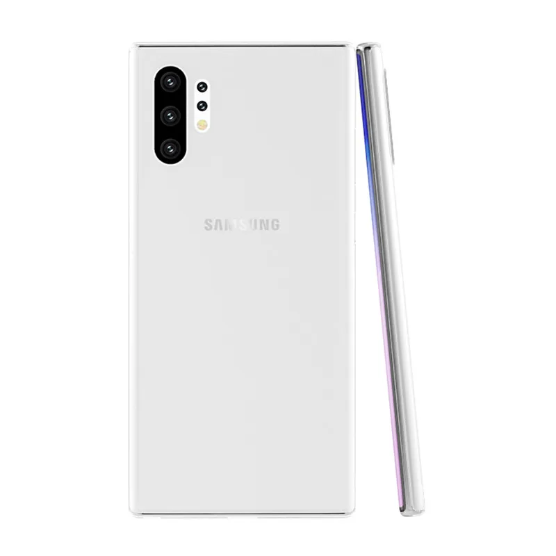 Для samsung Galaxy Note10 plus Ультратонкий чехол для samsung note10 чехол с защитной оболочкой PP задняя крышка телефона Coque - Цвет: Transparent