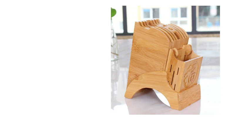 Wood knife holder8