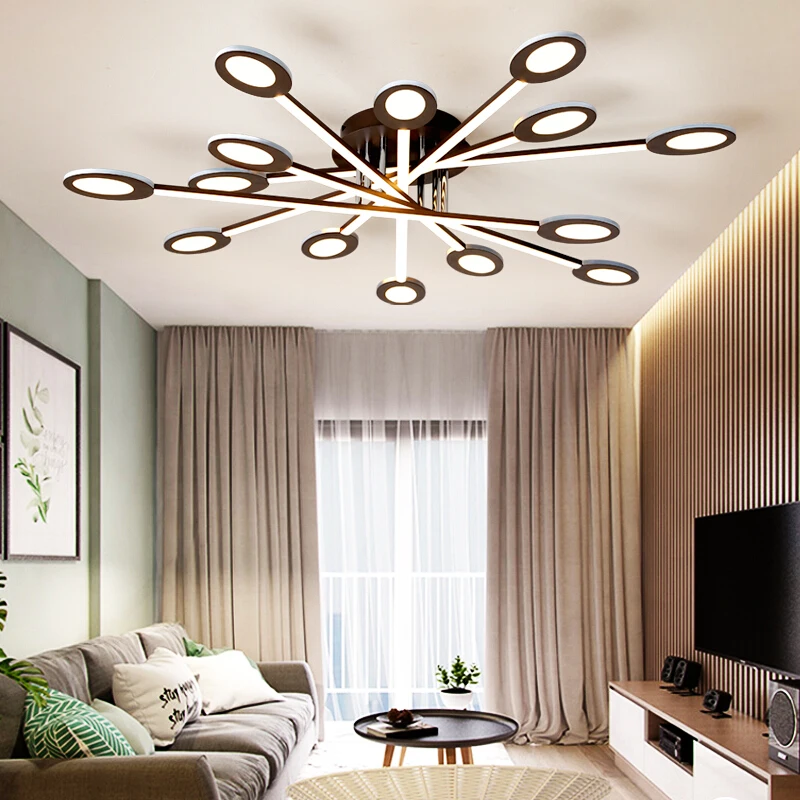 

Simple modern LED ceiling lamp living room lamp bedroom creative atmosphere personality home art Nordic ceiling lamp