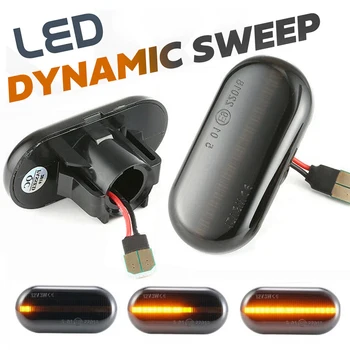 

2Pc LED Turn Signal Lights Side Marker For Renault Trafic MK2 Laguna MK 1 Master MK2 Main Box MK2 Safrane Scenic MK1 Thalla Symb