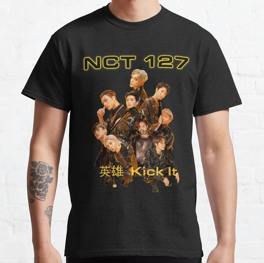 Мужская футболка NCT 127 Kick It Vintage wo |