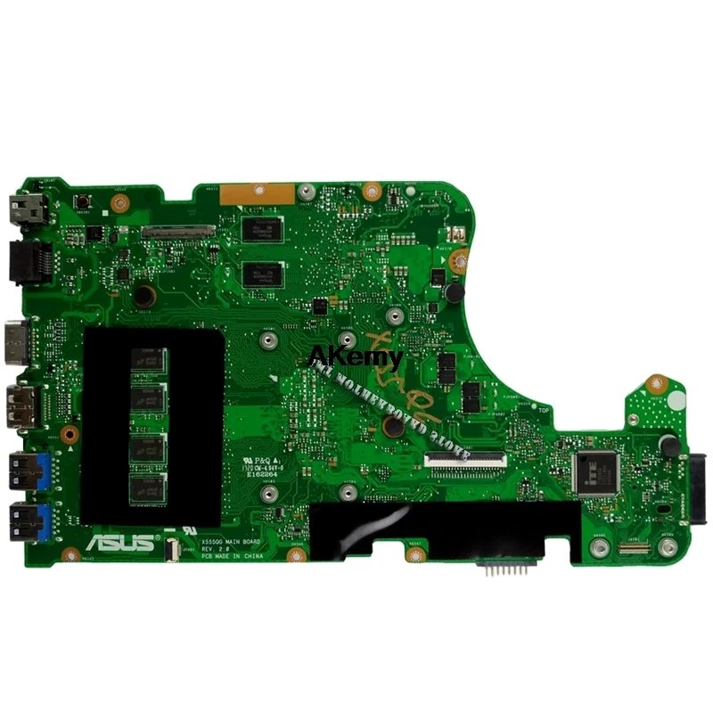 New  X555BP motherboard For Asus X555B X555BP X555QG laptop motherboard A9-9420P CPU 4GB RAM R5 Graphics