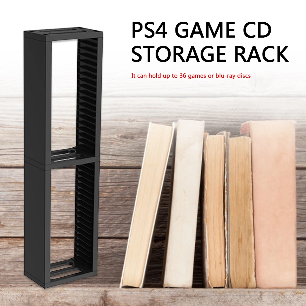 Компакт дисков для хранения кронштейн держатель PS4 Sony Playstation 4 игровых